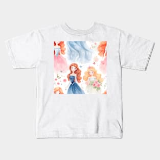 Princesses Pattern 22 Kids T-Shirt